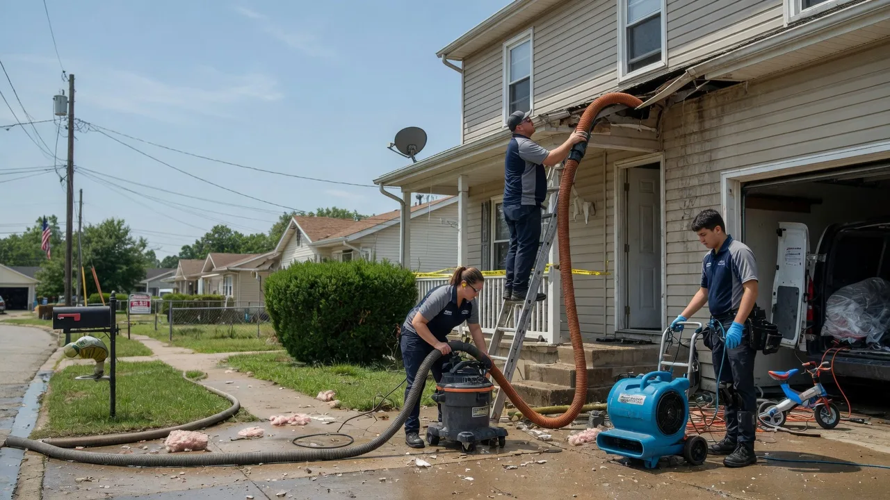 Water Damage Restoration in Clintonville, PA near me
